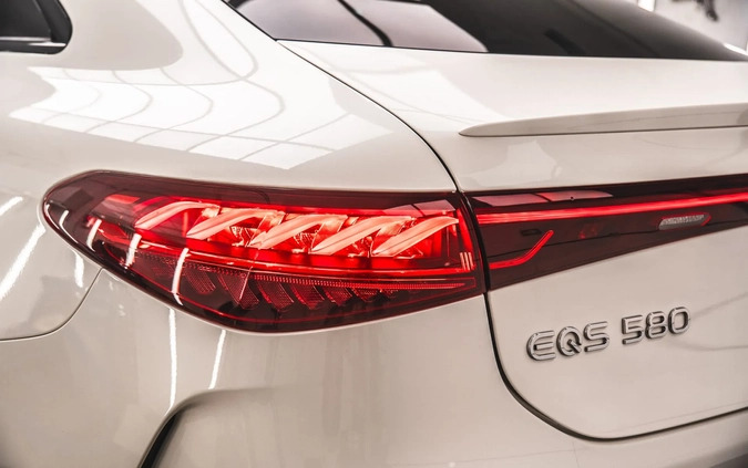 Mercedes-Benz EQS cena 495001 przebieg: 36000, rok produkcji 2022 z Korsze małe 56